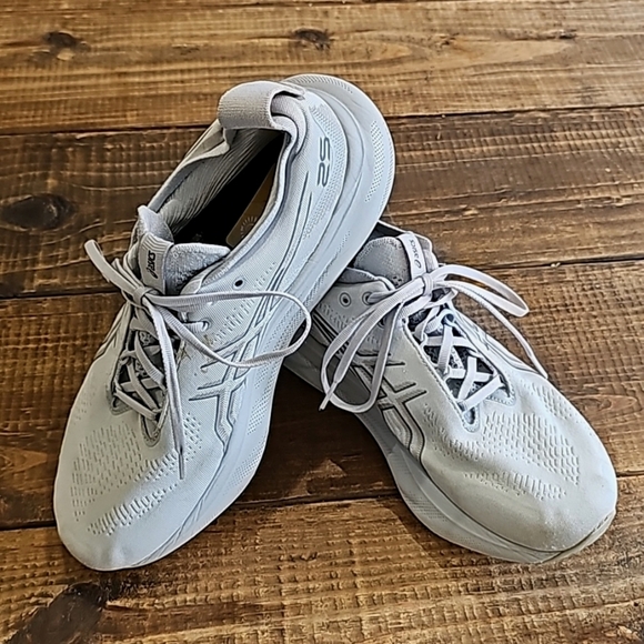 ASICS Gel Nimbus 25 sz women's sz 10.5 gray - Picture 1 of 9